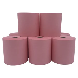 Wet Strength Dry Cleaning Rolls - PINK
